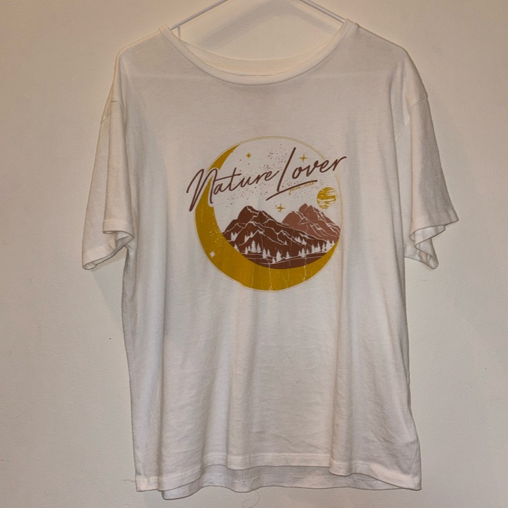 PURA VIDA Nature Lover Graphic Tee Size Snall